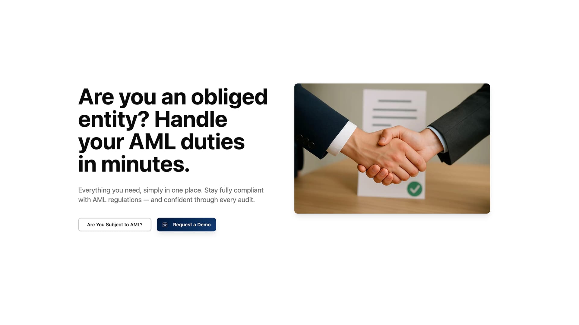 Obliged entity AML – handle your AML obligations with AML PROOF