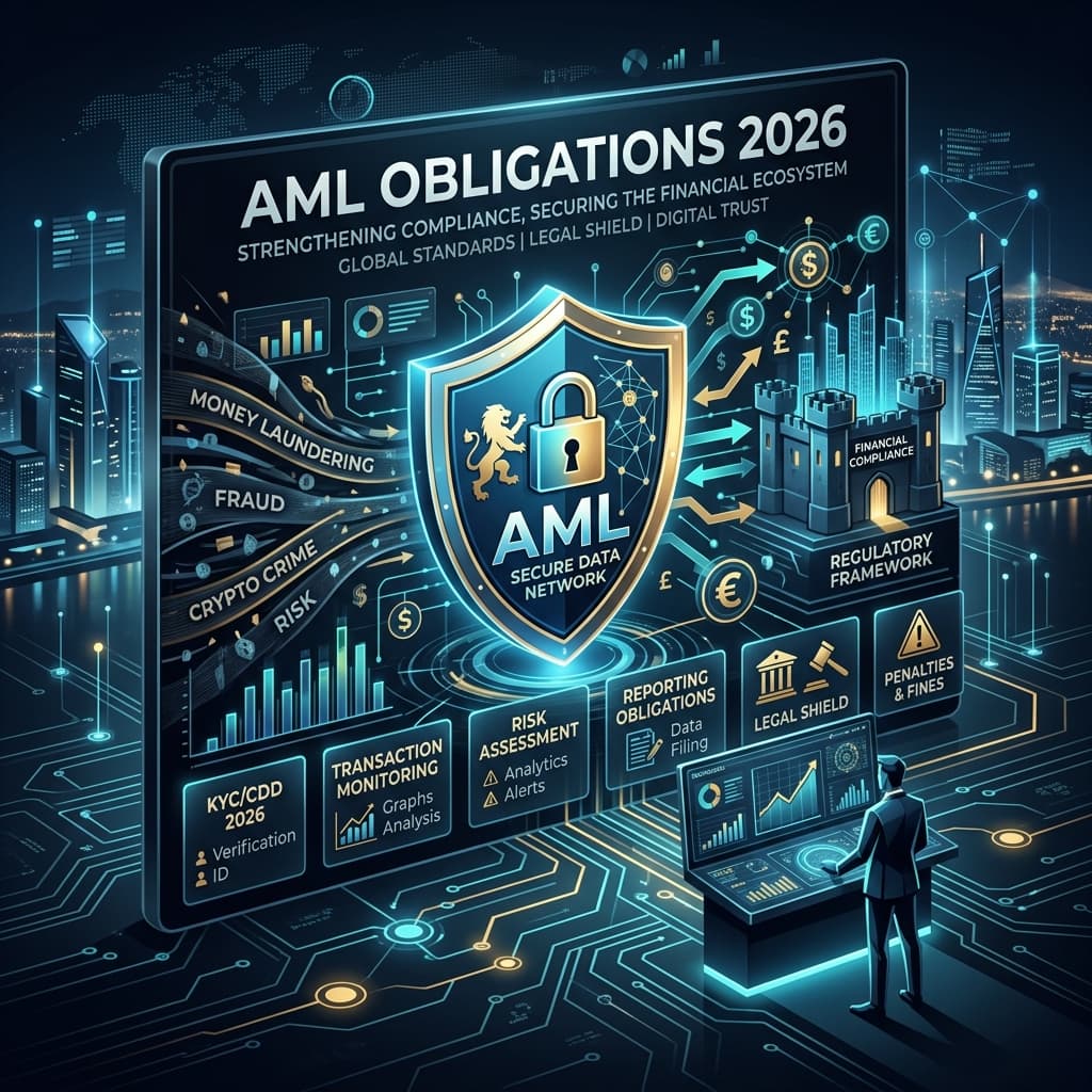 AML povinnosti 2026: Kompletní průvodce pro povinné osoby