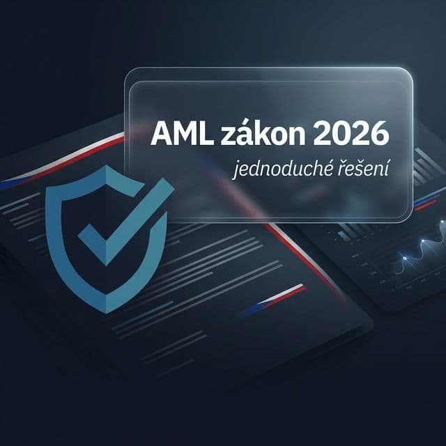 AML zákon 2026 – jednoduché řešení pro povinné osoby